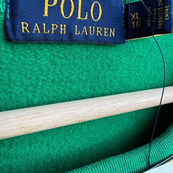 Polo Ralph Lauren ‘Polo Team’ Club Embroidered Varsity Crew Sweatshirt - Picture 7 of 8